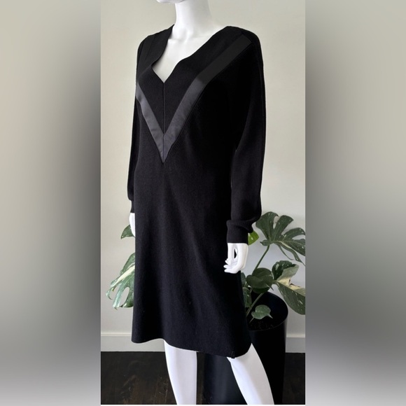 Rudsak Long Sleeve Sweater Dress - Black - Picture 2 of 7